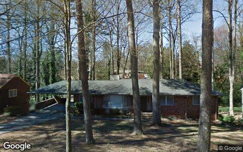 Street view of 3342 PRETTY BRANCH DR SE